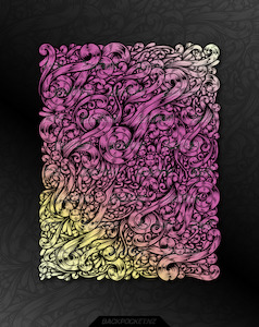 Graphics: Background Fill 35 | Chrome Swirls