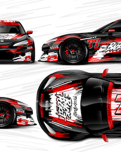 Paint Marker Wraps: Wrap Design Pack 77