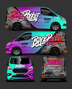 Ra Comercial Packs: Wrap Design Pack 101 - RUST