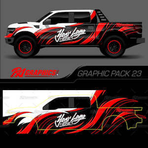 Truck Wraps: Graphic Pack 23