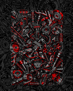 Wrap Background Fills: Background Fill 21 in Color | Car Parts