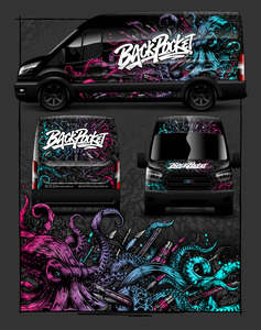 Ra Comercial Packs: Hand-Drawn Octopus Wrap Tools Design | Signature Series