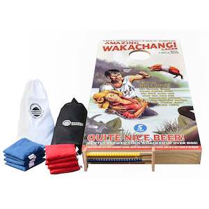 Premium Wooden Cornhole Sets: Wakachangi Design