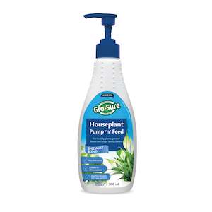 Plant Fertiliser: Kiwicare Gro-Sure Houseplant Pump 'n' Feed 300 ml