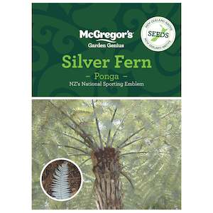 McGregor's Ponga Silver Fern New Zealand Native Seed
