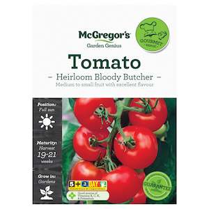 Seeds: McGregor's Tomato Heirloom Bloody Butcher Specialty Seeds