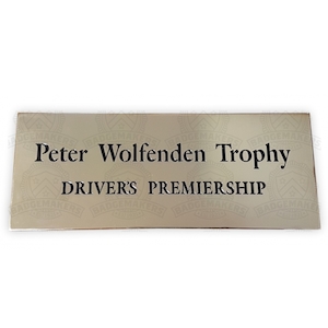 Brass Plaque