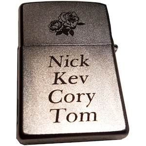 Stainless steel Zippo lighter