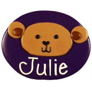 Products: Bear Face - Nursing name badges from badgeorders.co.nz