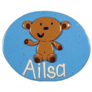 Brown Bear - Nursing name badges from badgeorders.co.nz