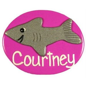 Products: Shark - Nursing name badges from badgeorders.co.nz