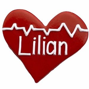 Heart Beat Heart - Nursing name badges from badgeorders.co.nz