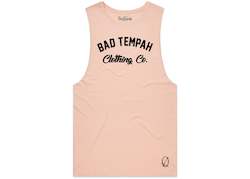 Bad Tempah 1: BARBER  SINGLET- Pink/Black