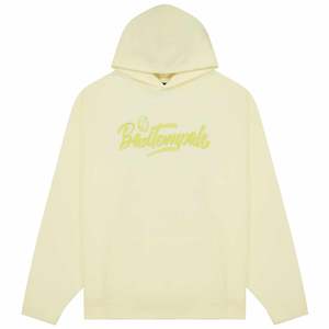 HOODIES: Script logo hoodie-Bright Yellow