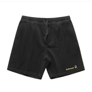 Og Collection 1: Subtle Corderoy shorts-Black