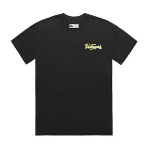 Tees: Logo Oversized Tee-Faded black