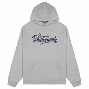 Sweatshirts: Script logo hoodie-Grey