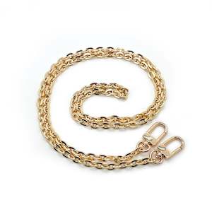 Bag Accessories: Gold crossbody chain - 120cm