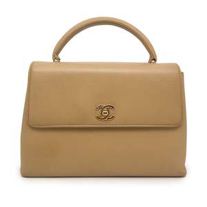 Handbag: CHANEL DARK BEIGE KELLY