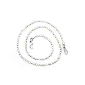 Bag Accessories: Pearl strap - 110cm (crossbody strap length) - small pearls