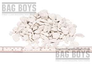 Landscaping Range: White Chip 25Kg Bag | Auckland, Hamilton, Tauranga