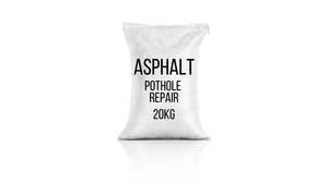 Concrete Mix Cement: Cold Mix Asphalt Pothole Repair - 20kg Bag