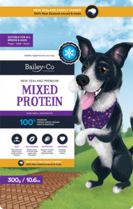 Products: Raw Meal Enhancer - Mixed Protein 300g - Bailey+Co 100% Natural Freeze-Dried Lamb