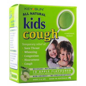 Coughs: Keysun Kids Cough Lollipop Apl 10pk