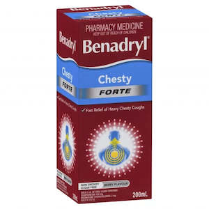 Coughs: BENADRYL Chesty Forte 200ml