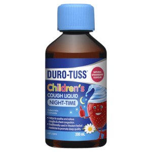 Coughs: Duro-Tuss Child NightTime S/Ber200ml