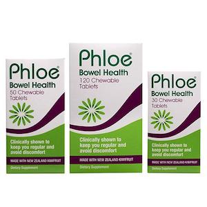 PHLOE Bowel Health Chew Tabs 120s
