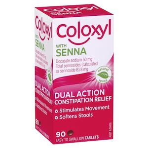 Coloxyl and Senna Tabs 90s