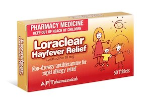 LORACLEAR Hayfever 10mg 30 tabs
