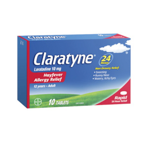 Claratyne Tabs 10mg 10s
