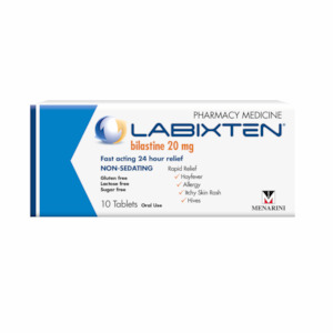 Antihistamines: LABIXTEN 20mg Tablets 10s