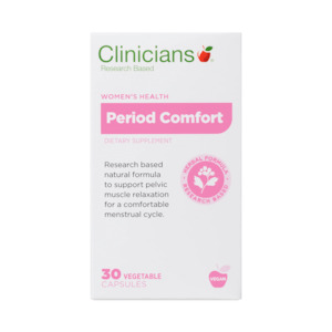 Period: CLINIC. Period Comfort 10vcaps