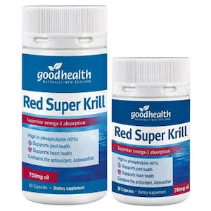 Joint Support: GHP Red Super Krill 750mg 30caps