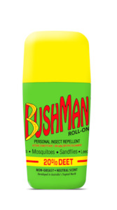 Insect Repellent: BUSHMAN Roll-On 20% Deet 65g