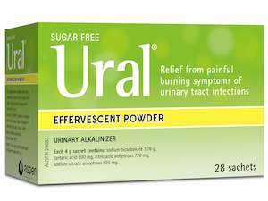Vaginal Health: URAL Sachets 4g 28