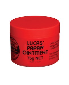 Moisturisers 1: LUCAS Papaw Ointment 75g