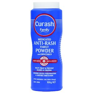 Chafing 1: CURASH Medicated Family Pwdr 100g