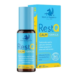 Homeopathic: Martin & Pleasance Rest & Quiet Calm Formula 25ml Oral Spray