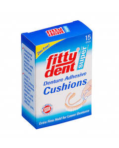 Denture Care: FITTY DENT Super Cushions 15s