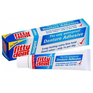 Denture Care: FITTY DENT Super Adhesive 20g
