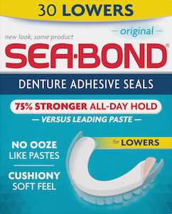 Denture Care: SEABOND Original Lowers 30s