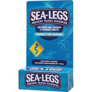 Nausea: Sea Legs Tabs Bottle 12s