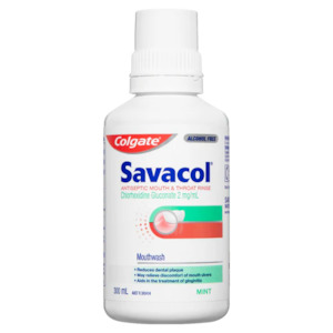 Dental Hygiene: COLGATE Savacol A/S M&T Og Mnt 300ml
