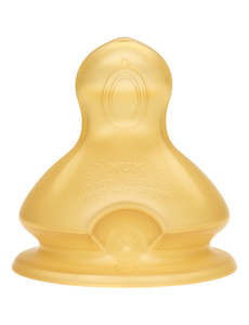 NUK FC+Latx Teat 0-6m med hole 2pk