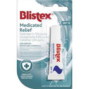Lip Care 1: BLISTEX Medicated Relief 6g