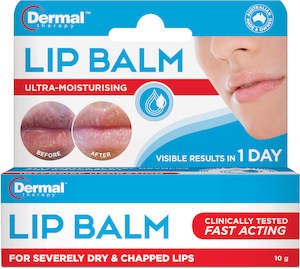 Lip Care 1: DERMAL THERAPY Lip Balm Tube 10g